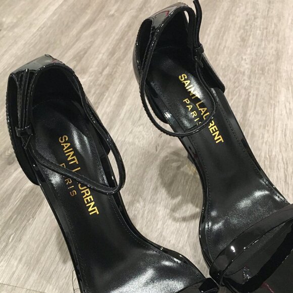 OPYUM SANDALS IN PATENT LEATHER - Picture 3 of 5